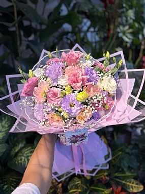 yaz �i�ekleri buketi